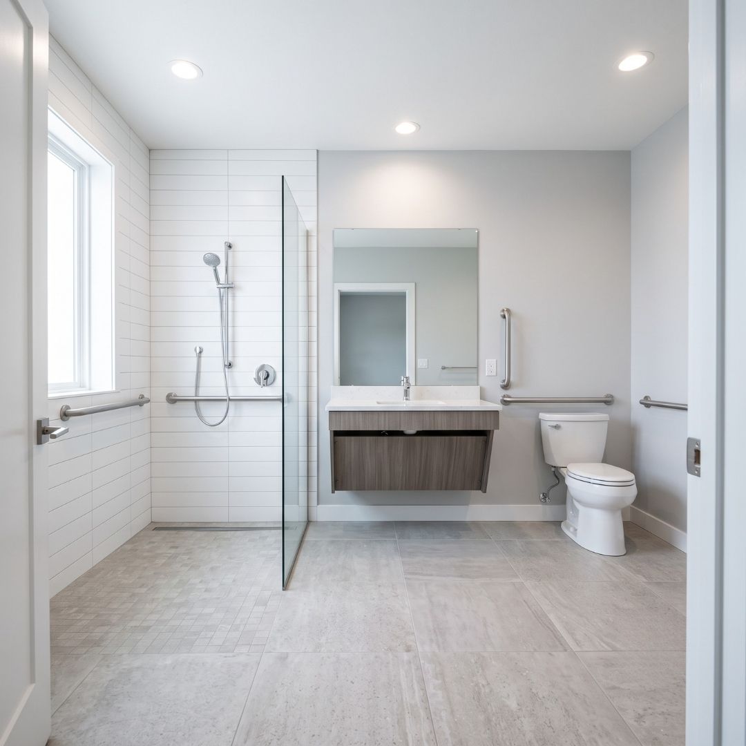 ADA Bathroom Remodeling & Layout Redesign