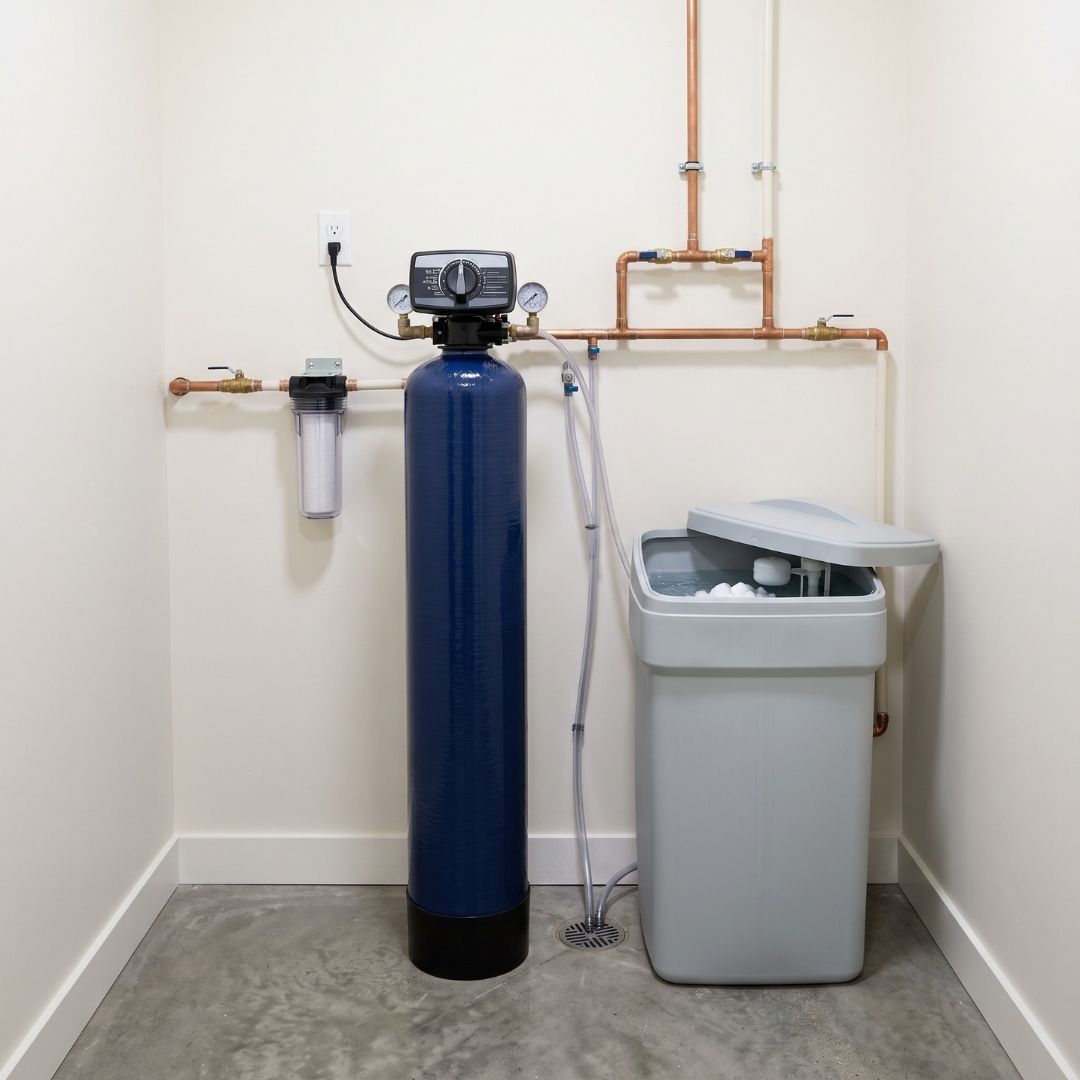 Local Salt-Based Water Softener Installation