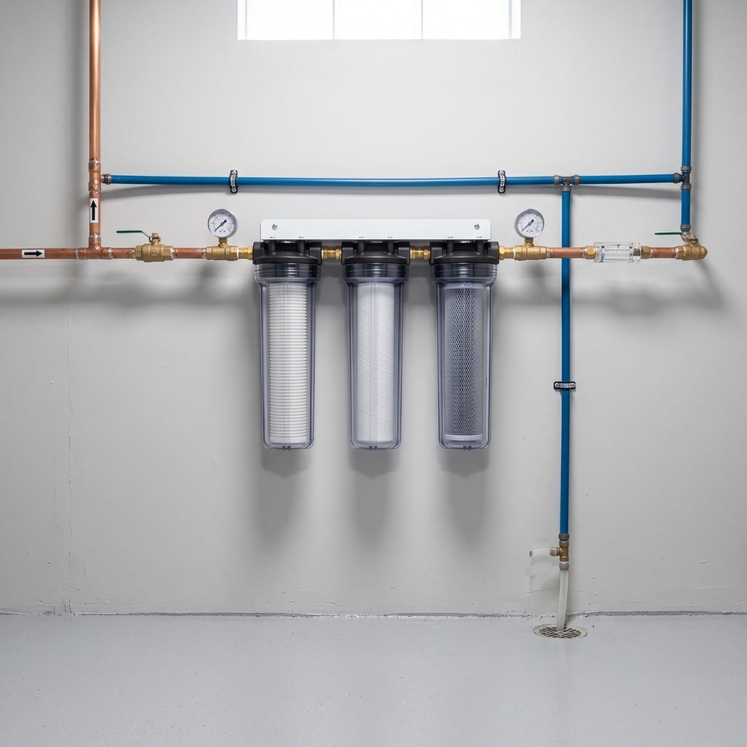 Sediment Filtration System Installation