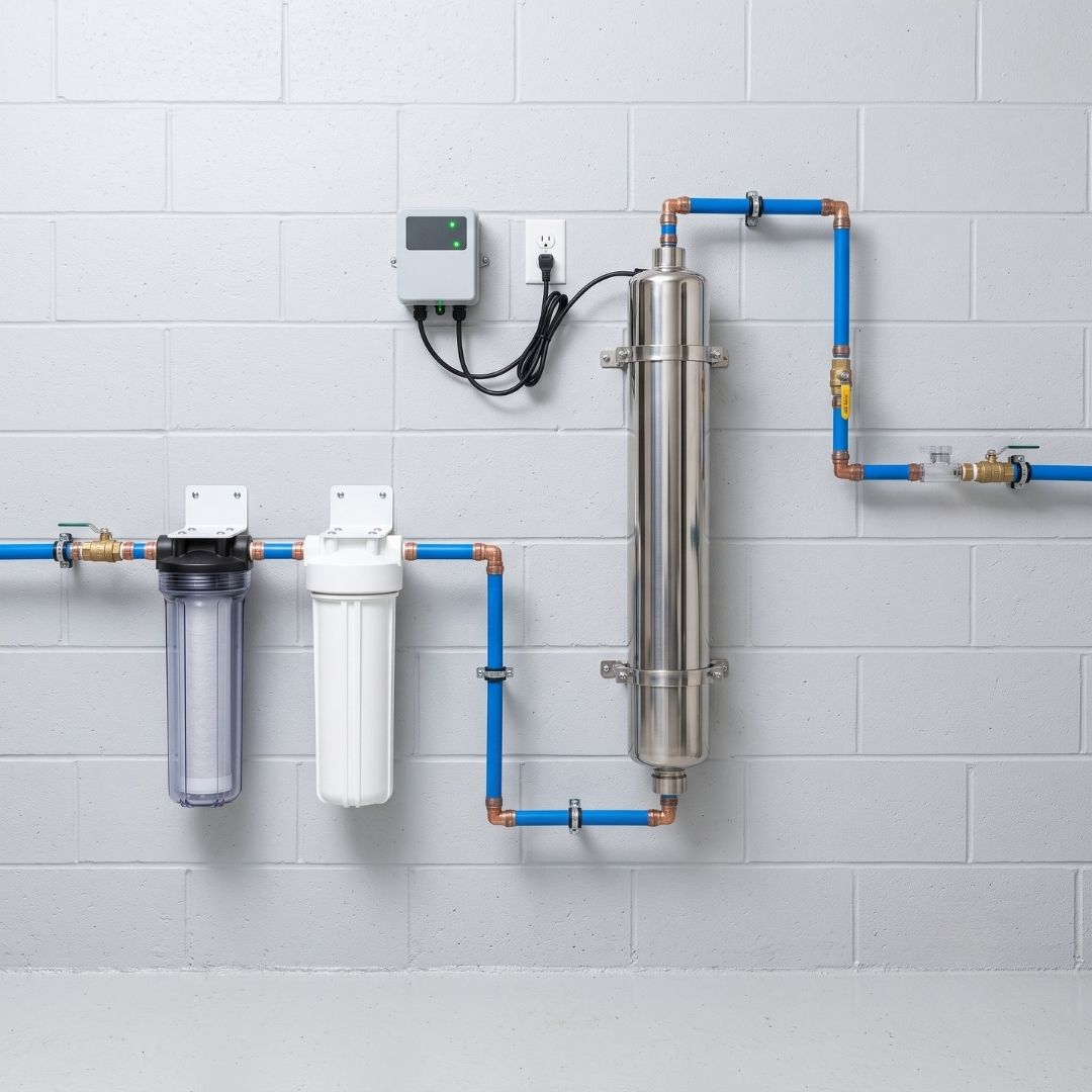 local UV Water Purification System Installation