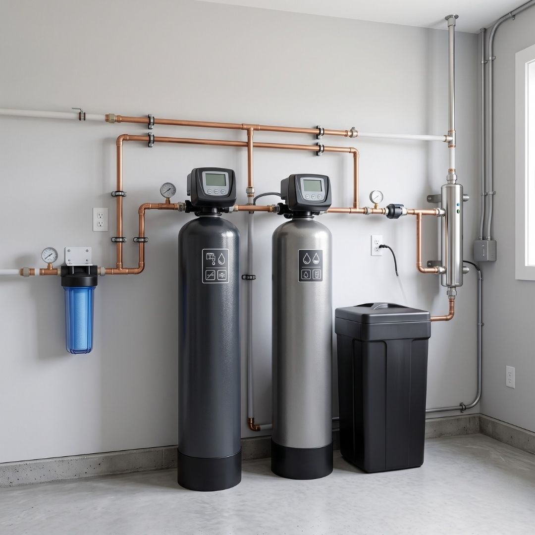 Well Water Filtration System Installation