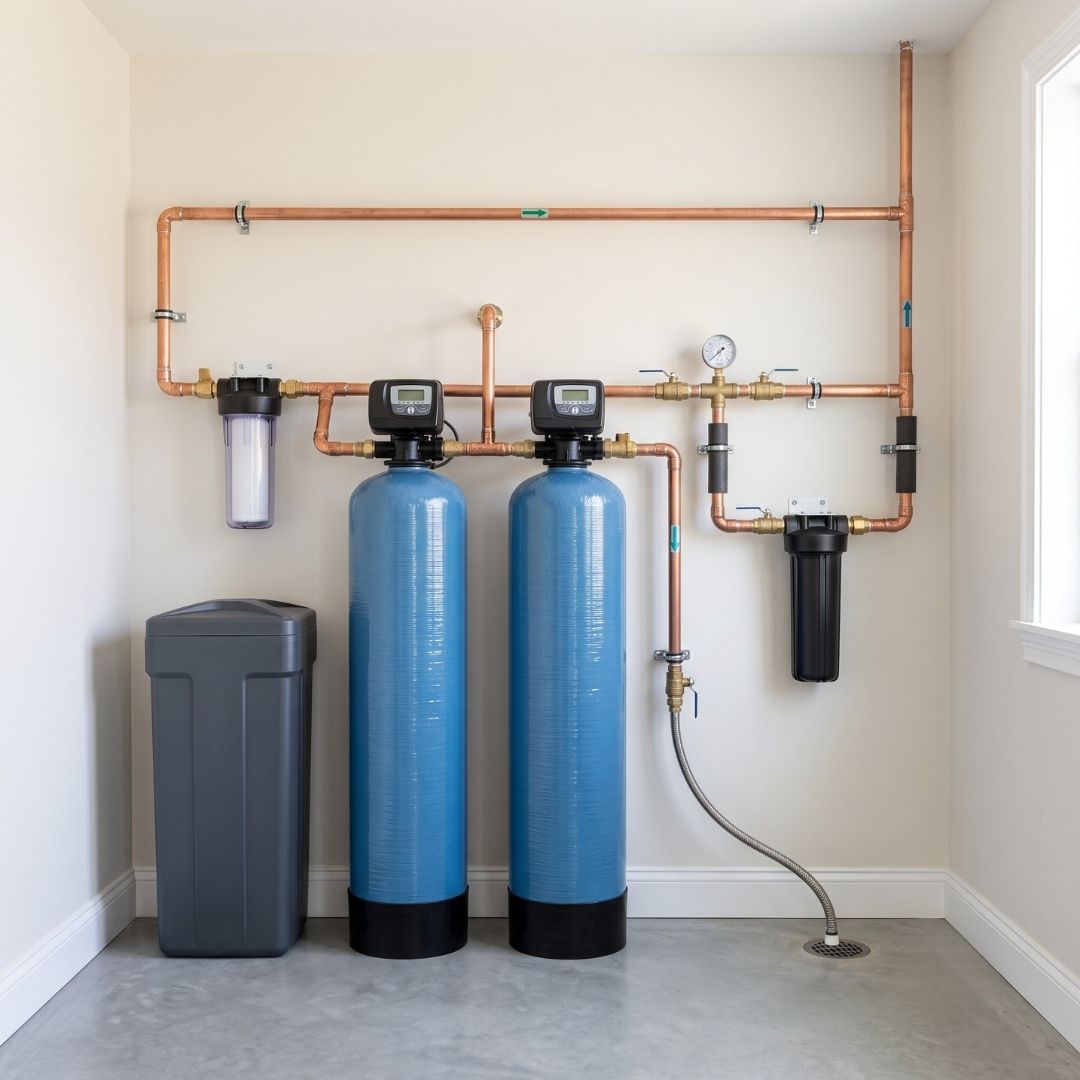 Whole-Home Water Filtration Installation