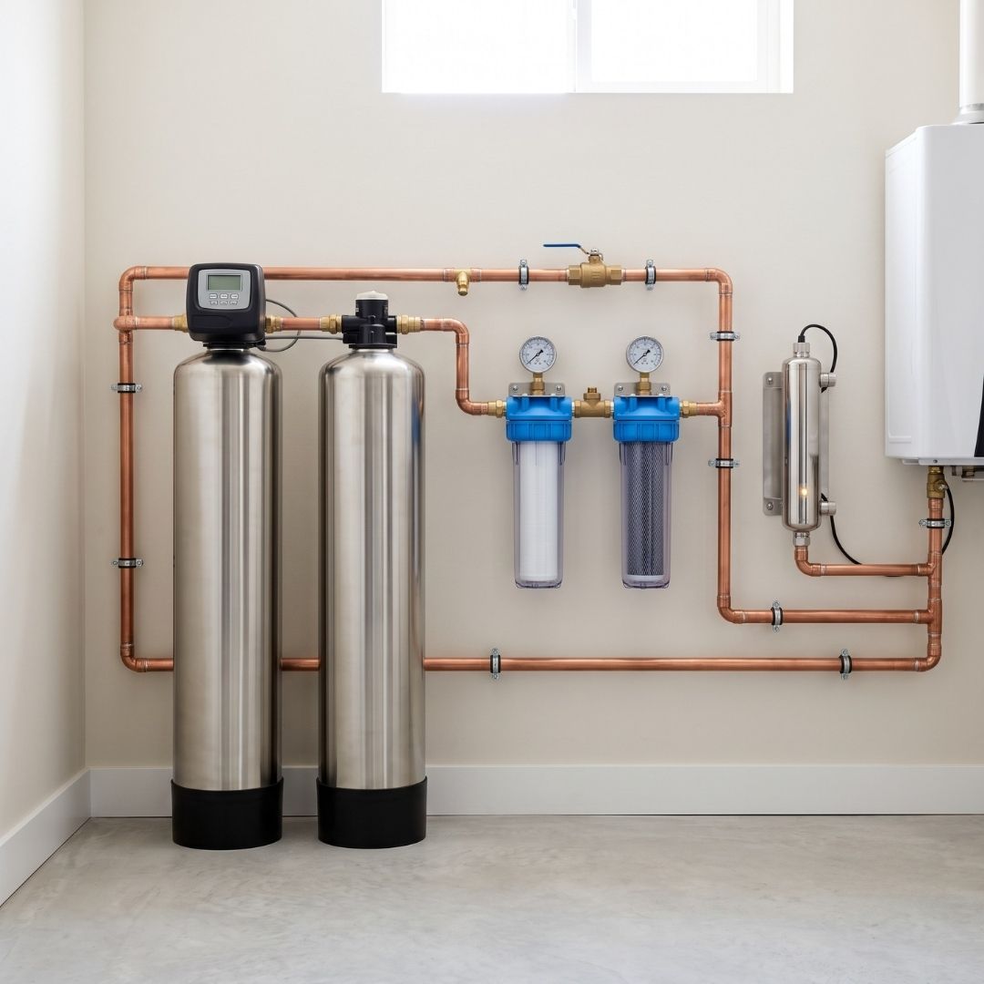 Local Whole-Home Water Filtration Installation