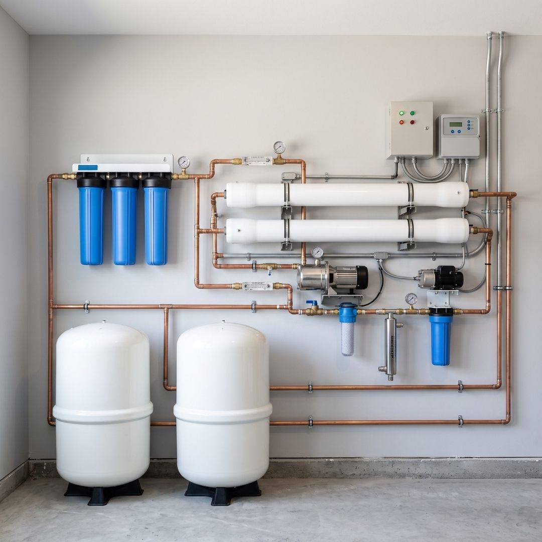 Whole-House Reverse Osmosis Installation