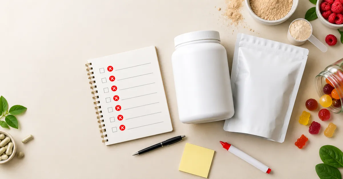 7 Mistakes New Food & Supplement Brands Make Before They Even Manufacture
