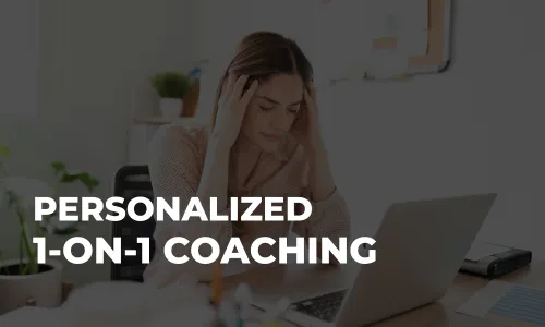 Personalized one-on-onecoacing