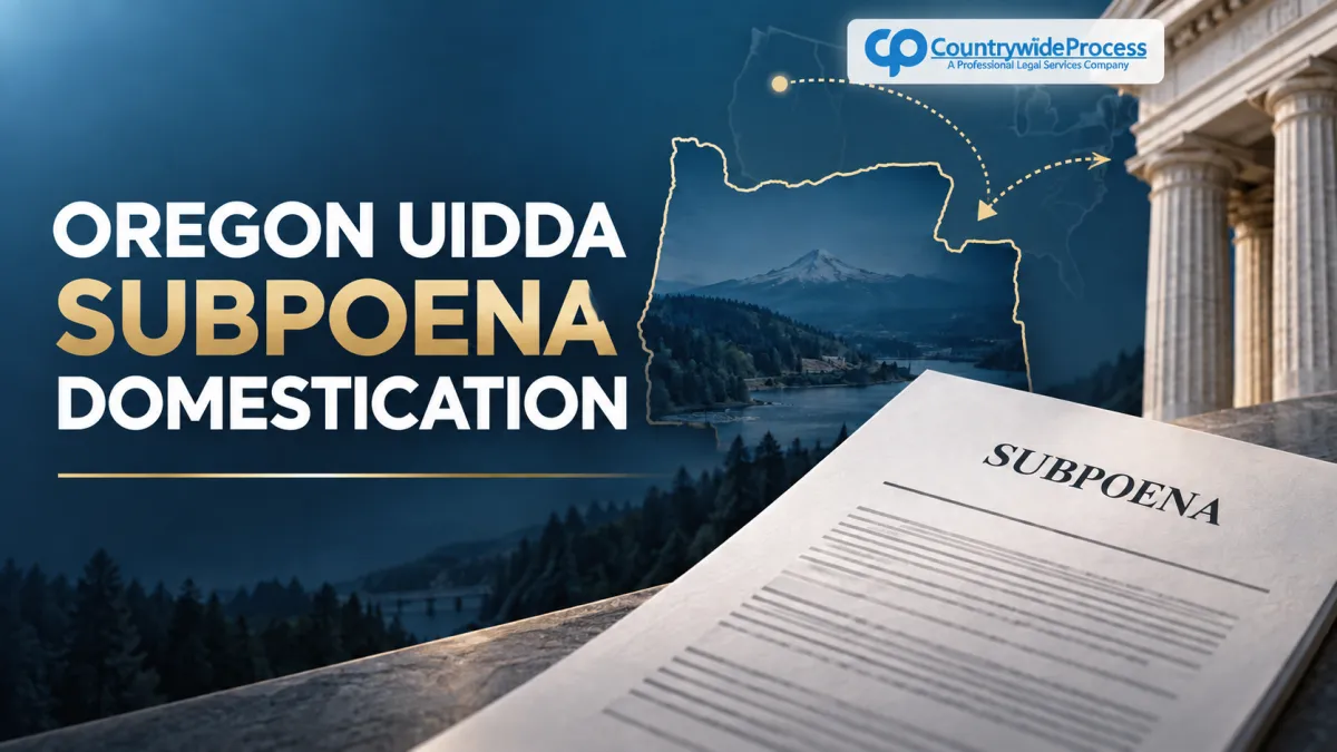 How to Domesticate an Out of State Subpoena in Oregon