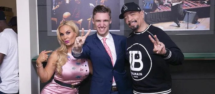 Alexander Vee with Dr. Drew Pinsky at CNN Center
