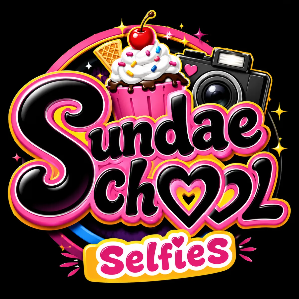 Sundae School Selfies Logo