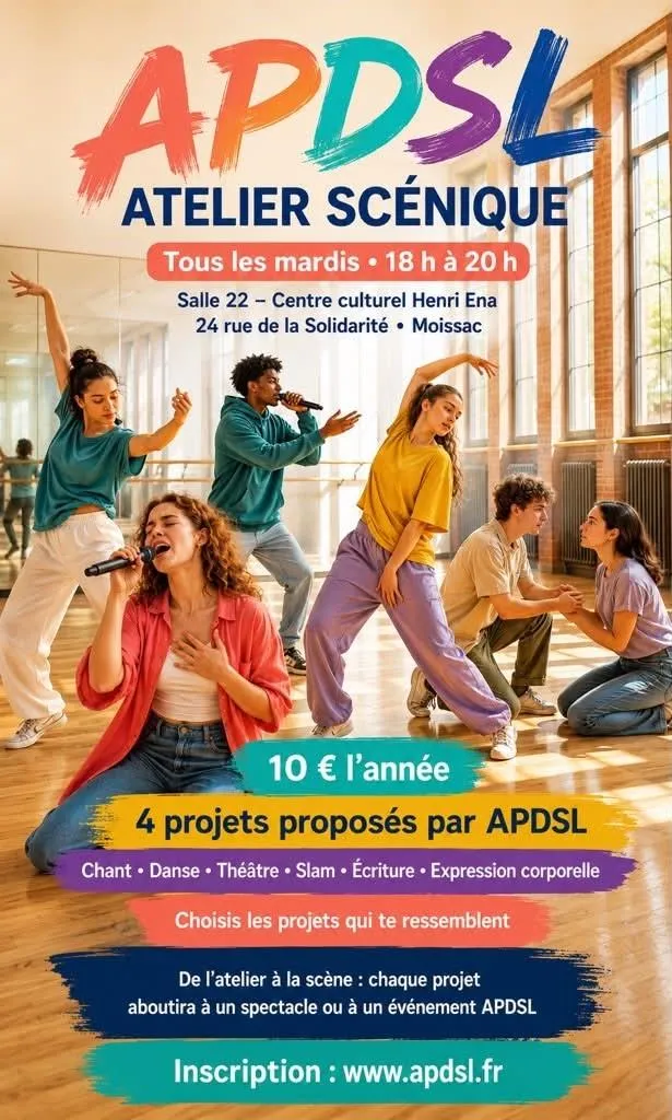 Atelier Scénique - théâtre et performance