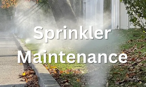 Sprinkler Maintenance Rain Right