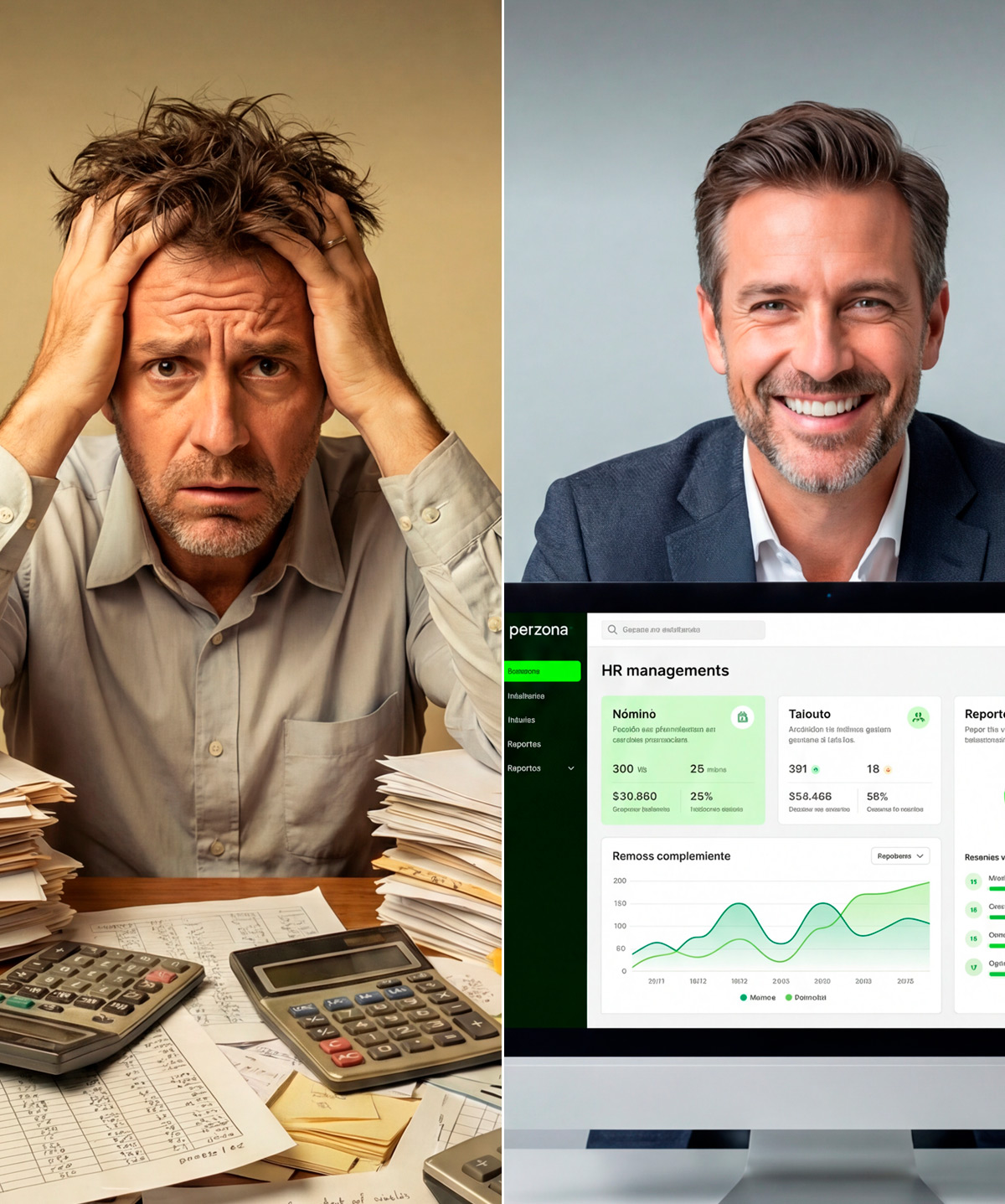 El Problema vs. La Solución 