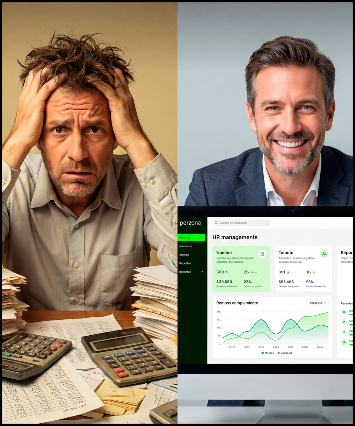 El Problema vs. La Solución 