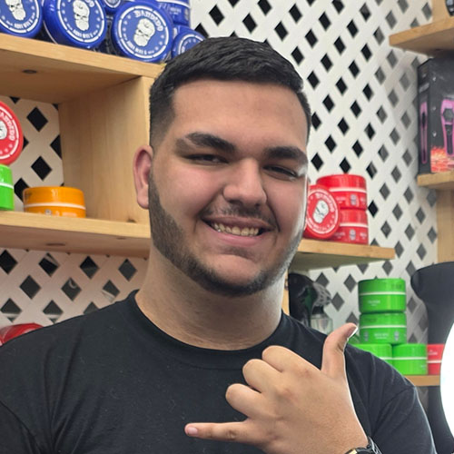 Adam Master Barber Cut and Shave Barber Shop Plano Texas