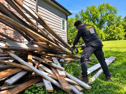 construction debris and light demolition removal