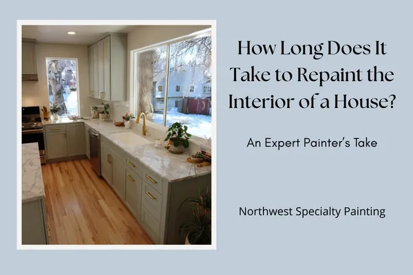 How Long Does It Take to Repaint the Interior of a House?