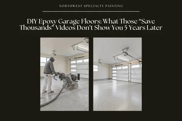 epoxy floors installed professionally and not diy