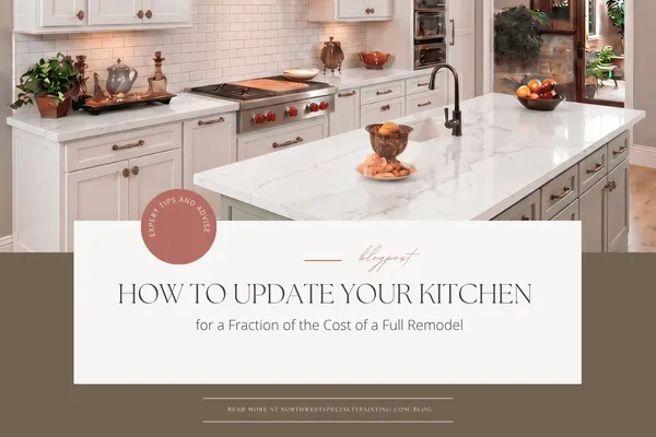 how to update your kitchen for a fraction of the cost of a full remodel