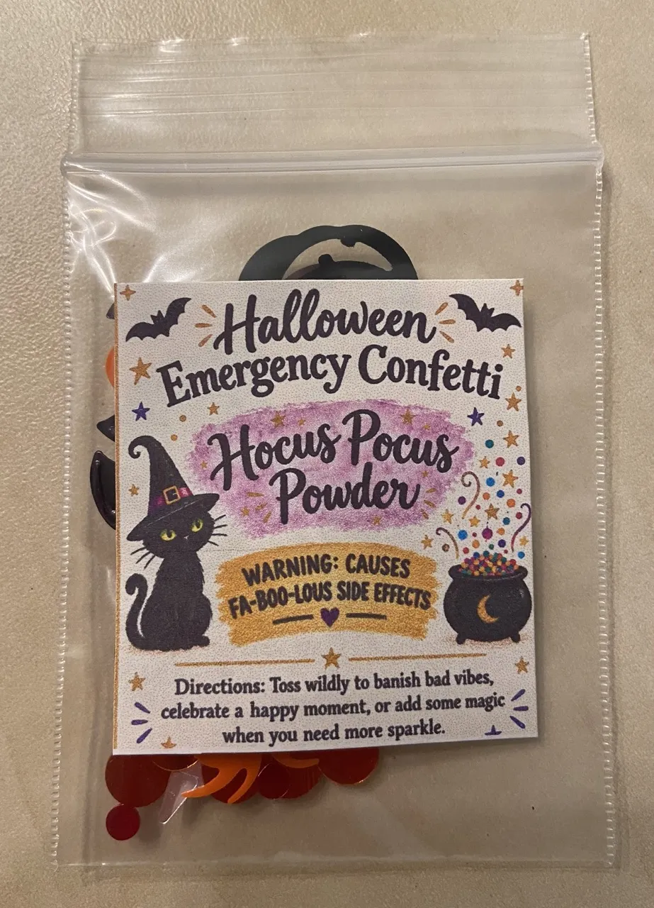 Halloween Confetti