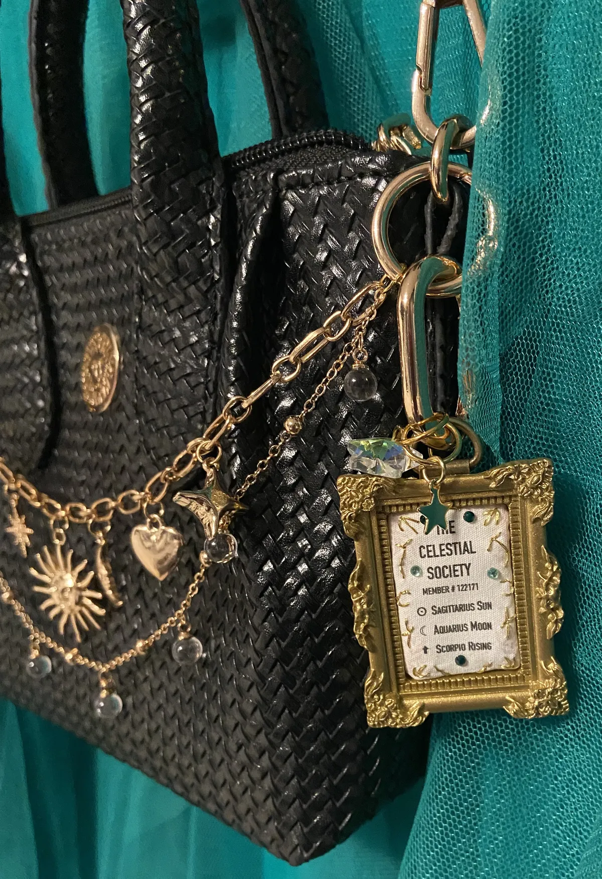 Purse Chain with Charm