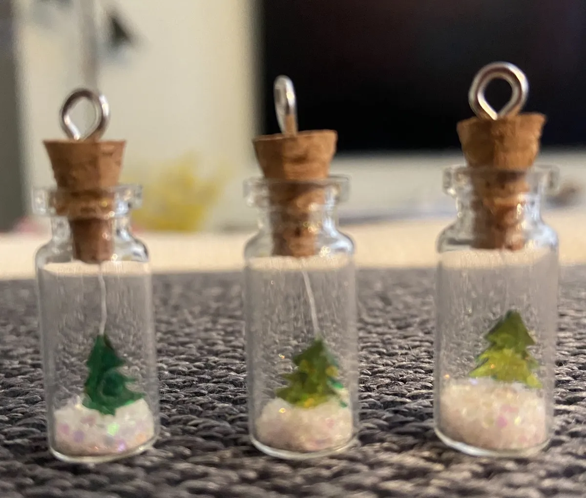 Mini Bottles Snow Globes