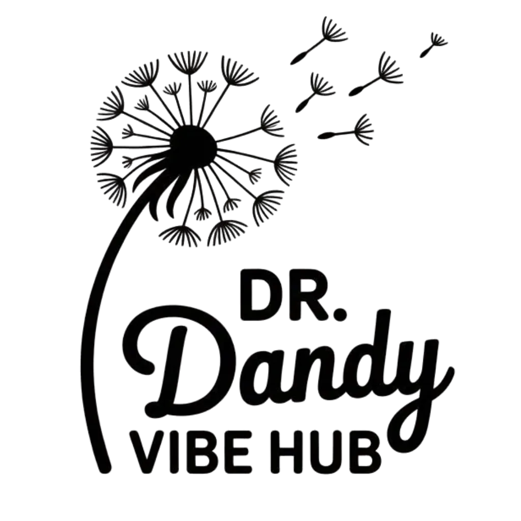 Dr. Dandy vibe hub Logo