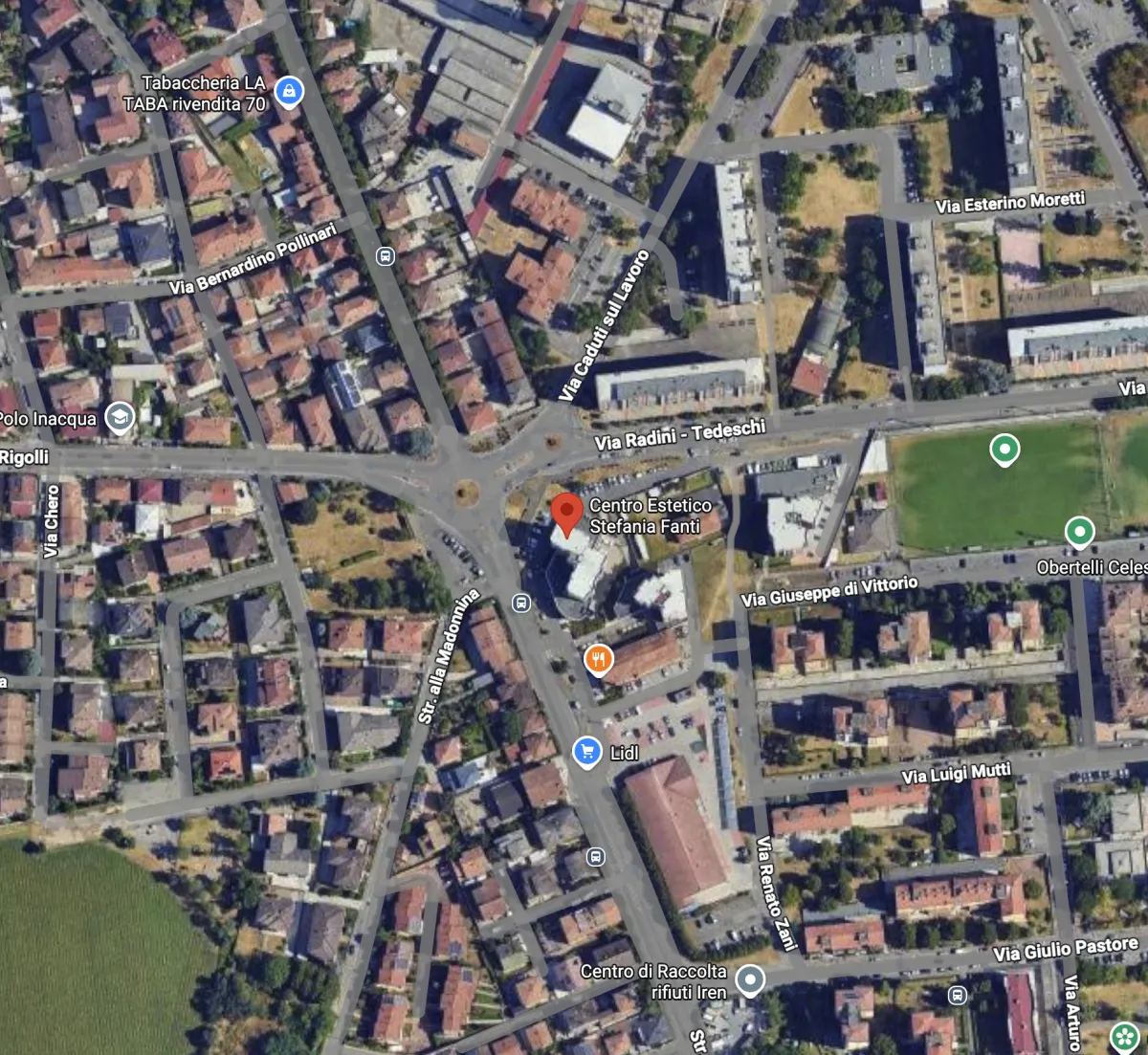 Mappa Centro Estetico Fanti