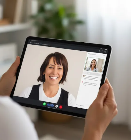 Teletherapy and online counseling services