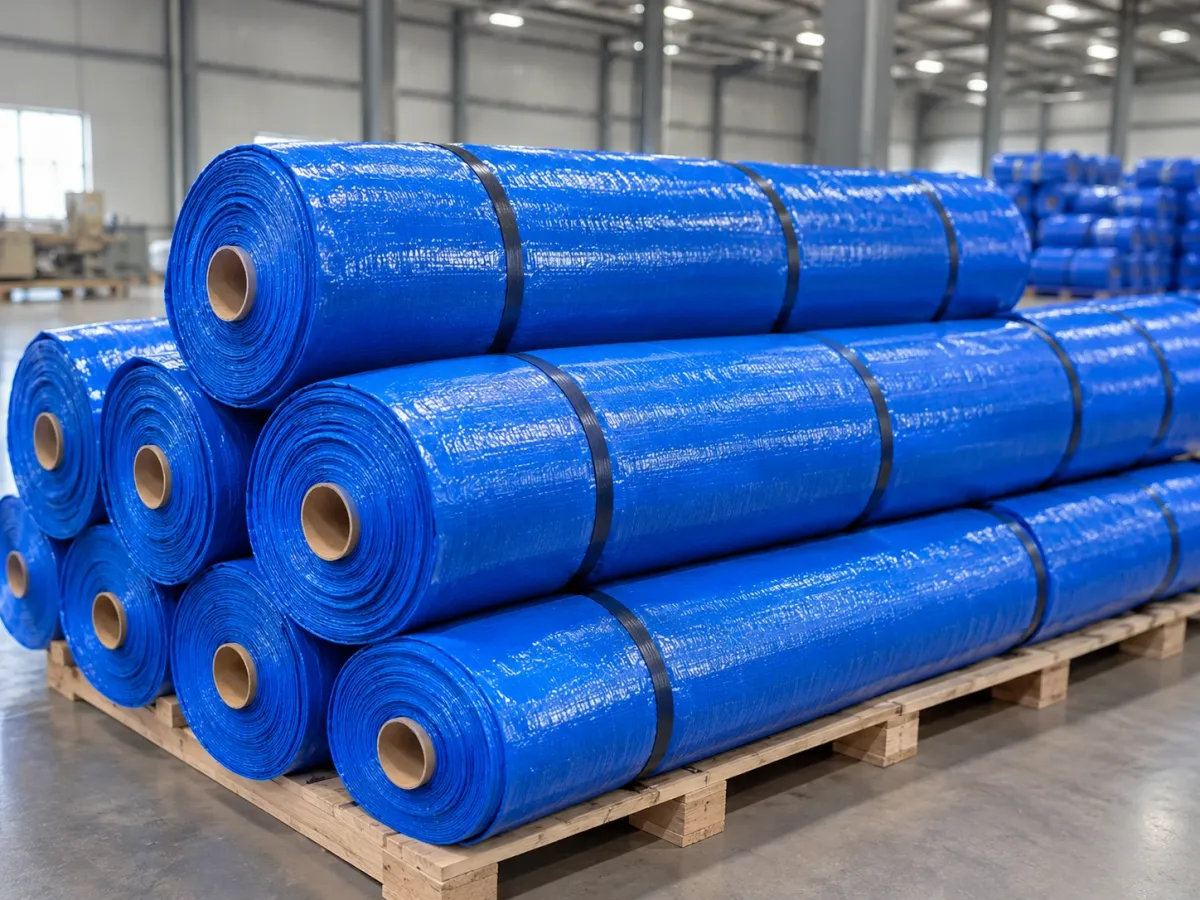 Tarpaulin rolls