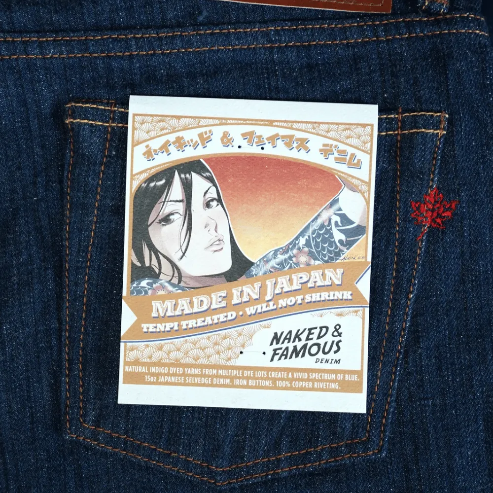 Naked and Famous "Made in Japan" jeans
