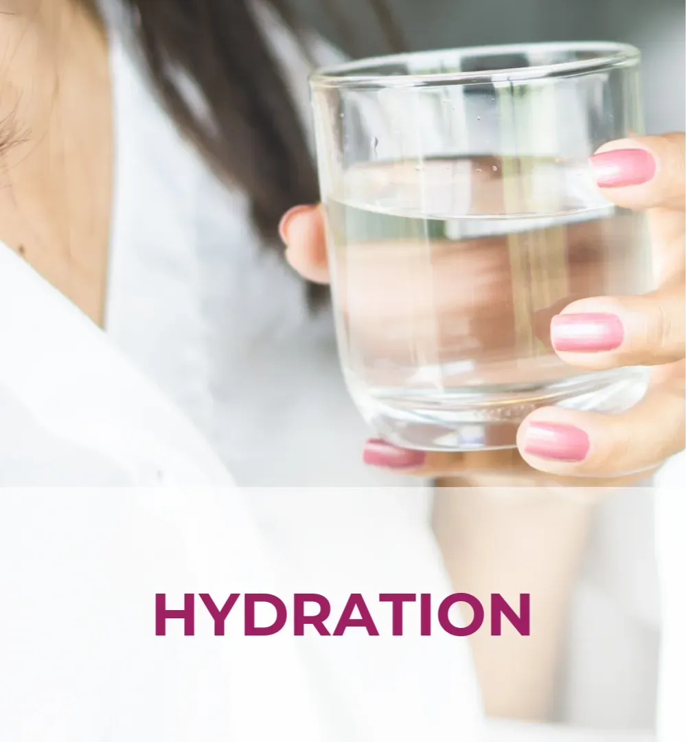 Importance of hydration in fertility