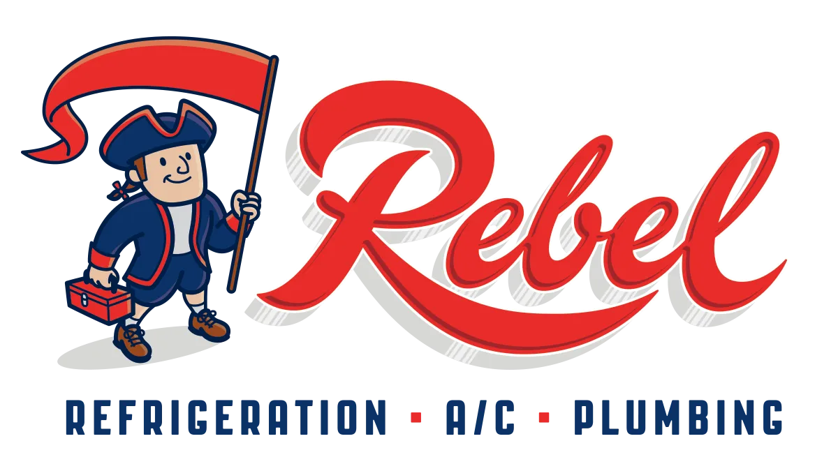 Rebel Refrigeration, AC, & Plumbing Logo