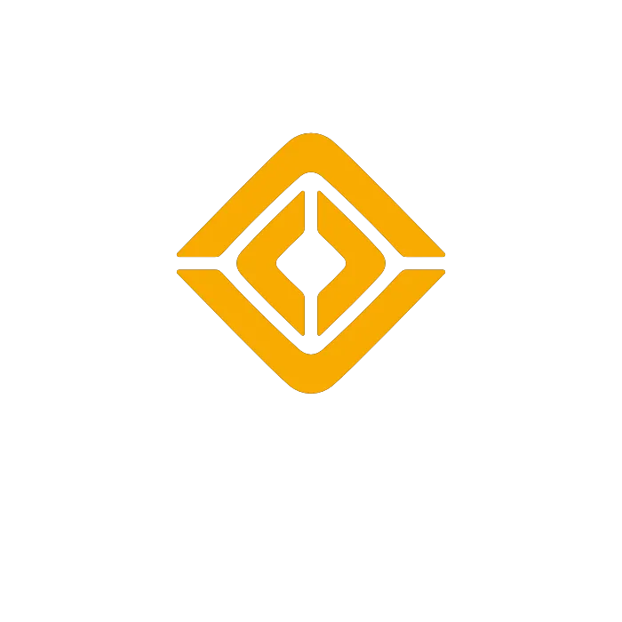 Rivian yellow logo with white Rivian text