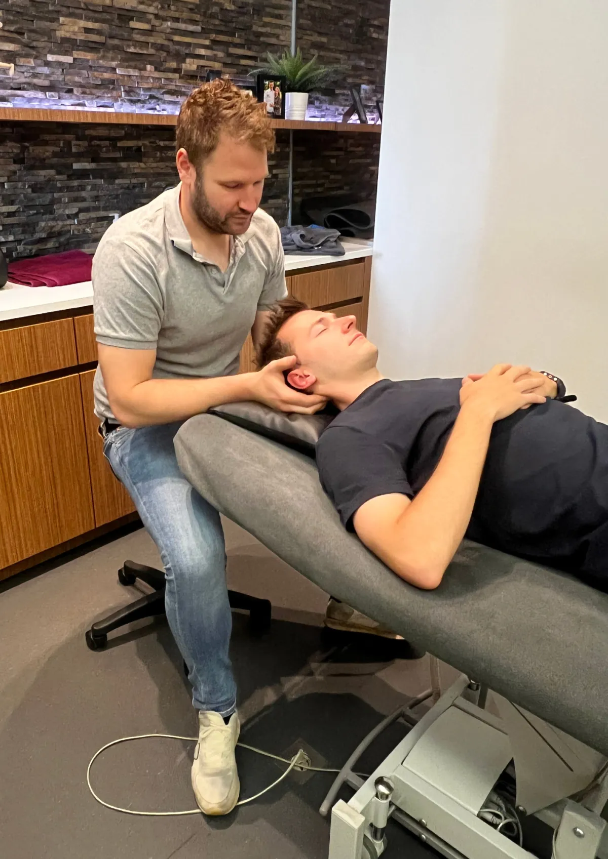 Revalidatie oefeningen en dry needling