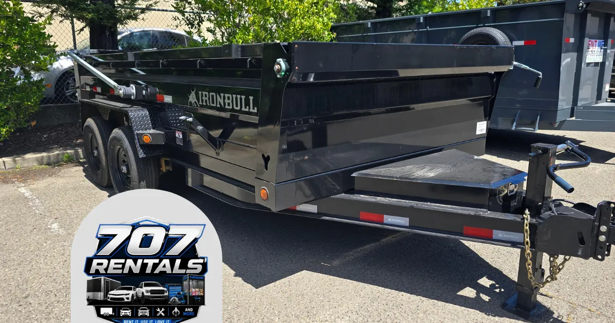 How Does the 14-Foot Dump Trailer Handle Petaluma, CA Quarter-End Commercial Cleanout Projects?