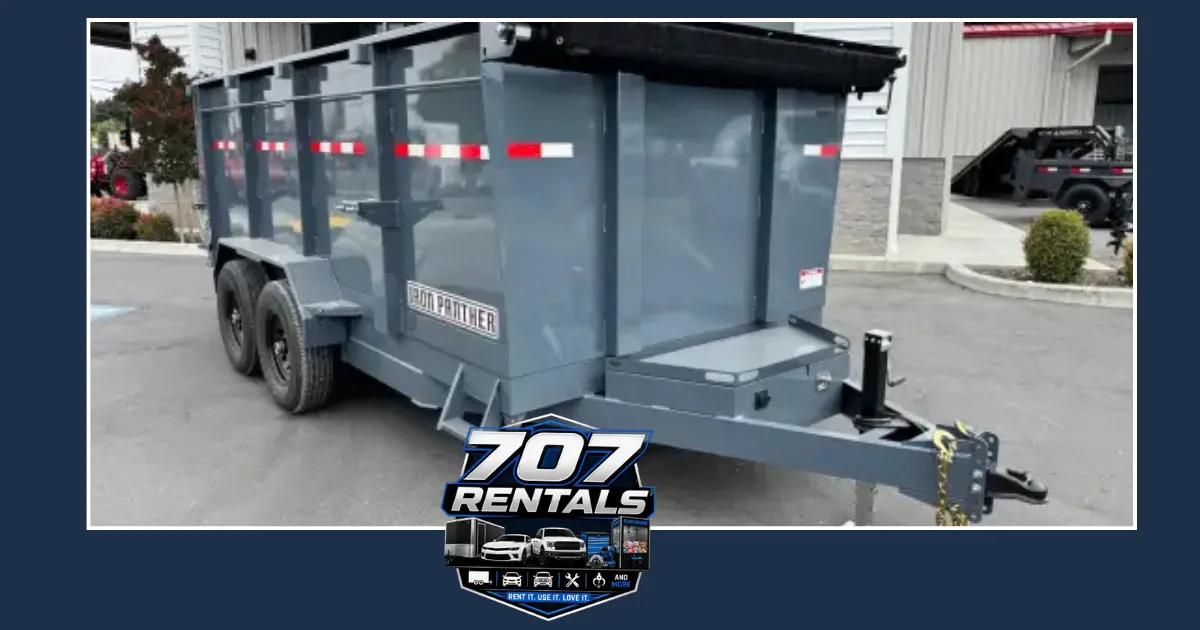 How Does the 12-Foot Dump Trailer Support Petaluma, CA Corn Maze and Farm Attraction Breakdown?