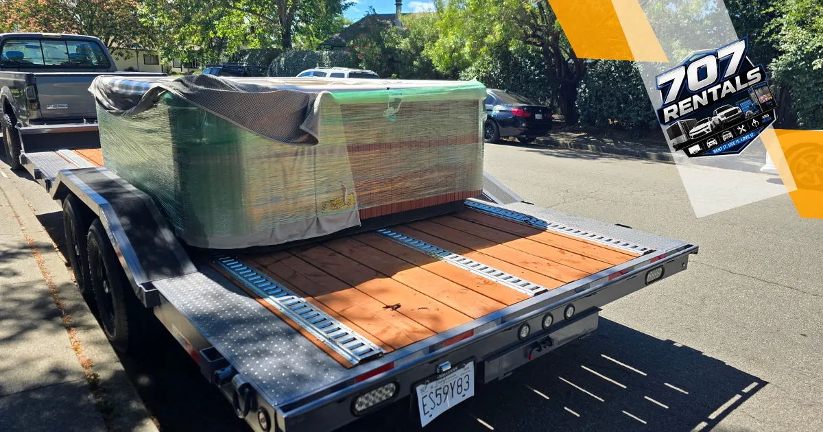 How Does the Deckover Tilt Trailer Support Petaluma, CA Fall Grape Crush Equipment Moves?