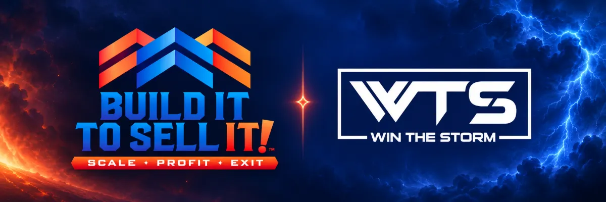 Build It To Sell It x Win The Storm