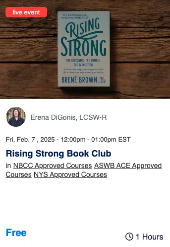 rising strong book club