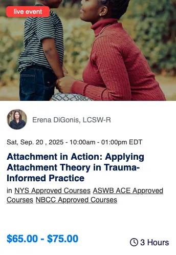 attachment in action live course