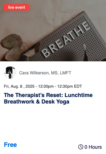 reset breath work and desk yoga free live event