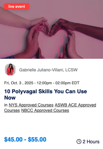10 polyvagal skills you can use now live event