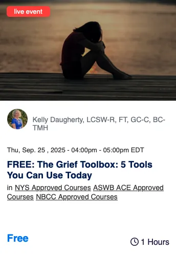 grief toolbox 5 tools to use today live event