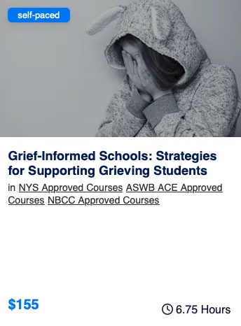 supporting grieving students self study course