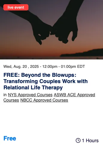 free course: beyond blowups couples work