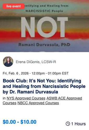 free book club: it's not you