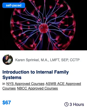 intro to internal family systems self-paced course