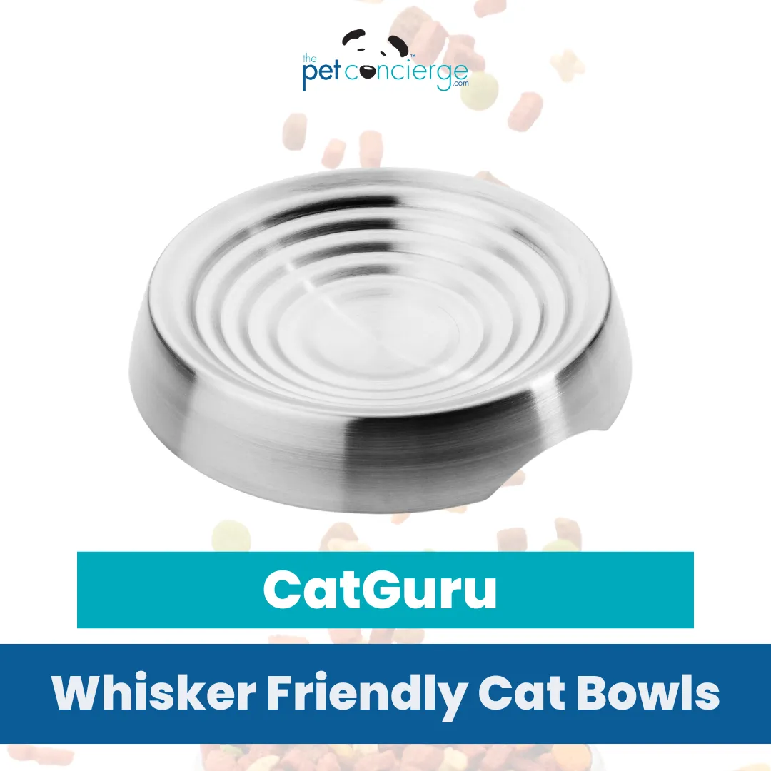 CatGuru Whisker Friendly Cat Bowls