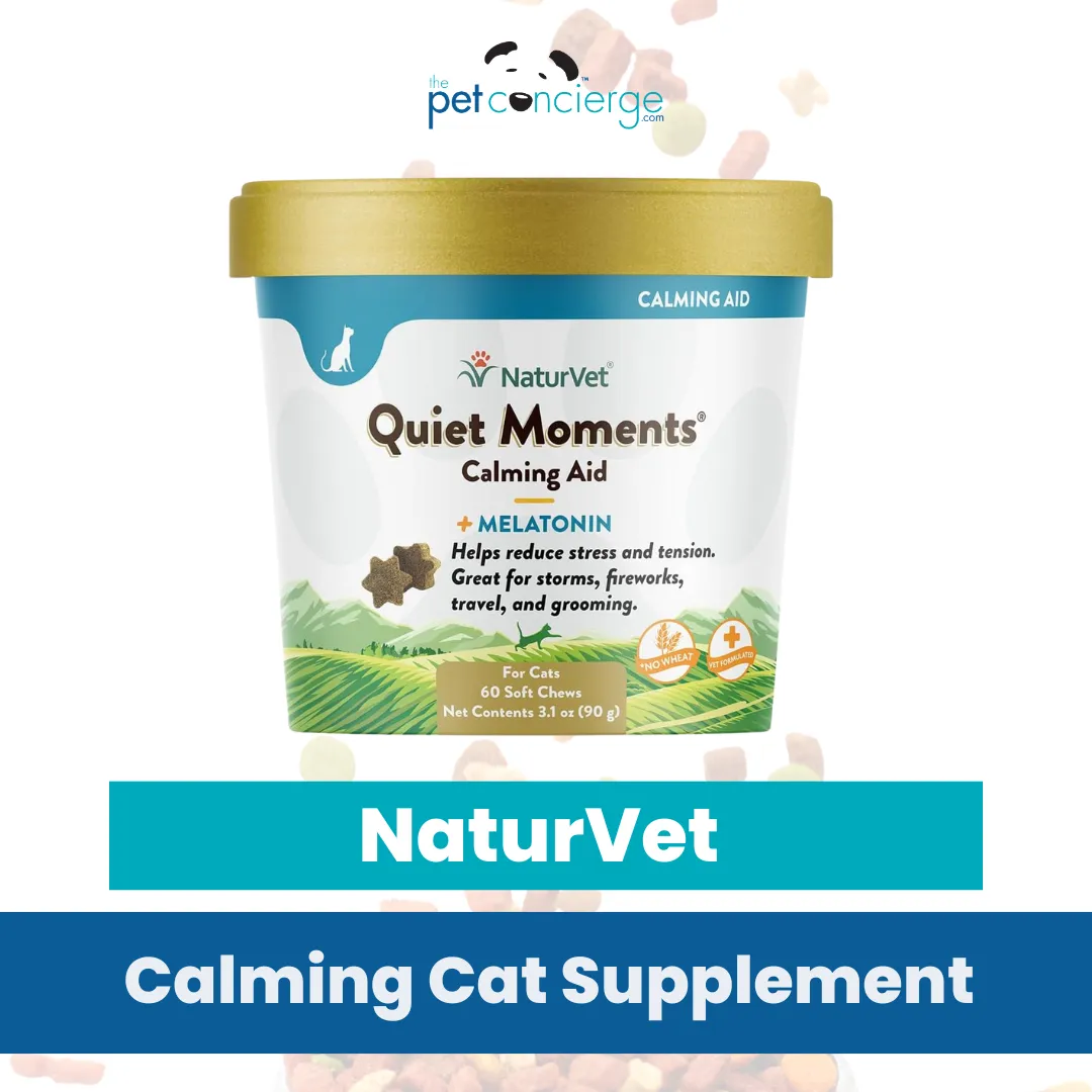 NaturVet Calming Aid Cat Supplement 
