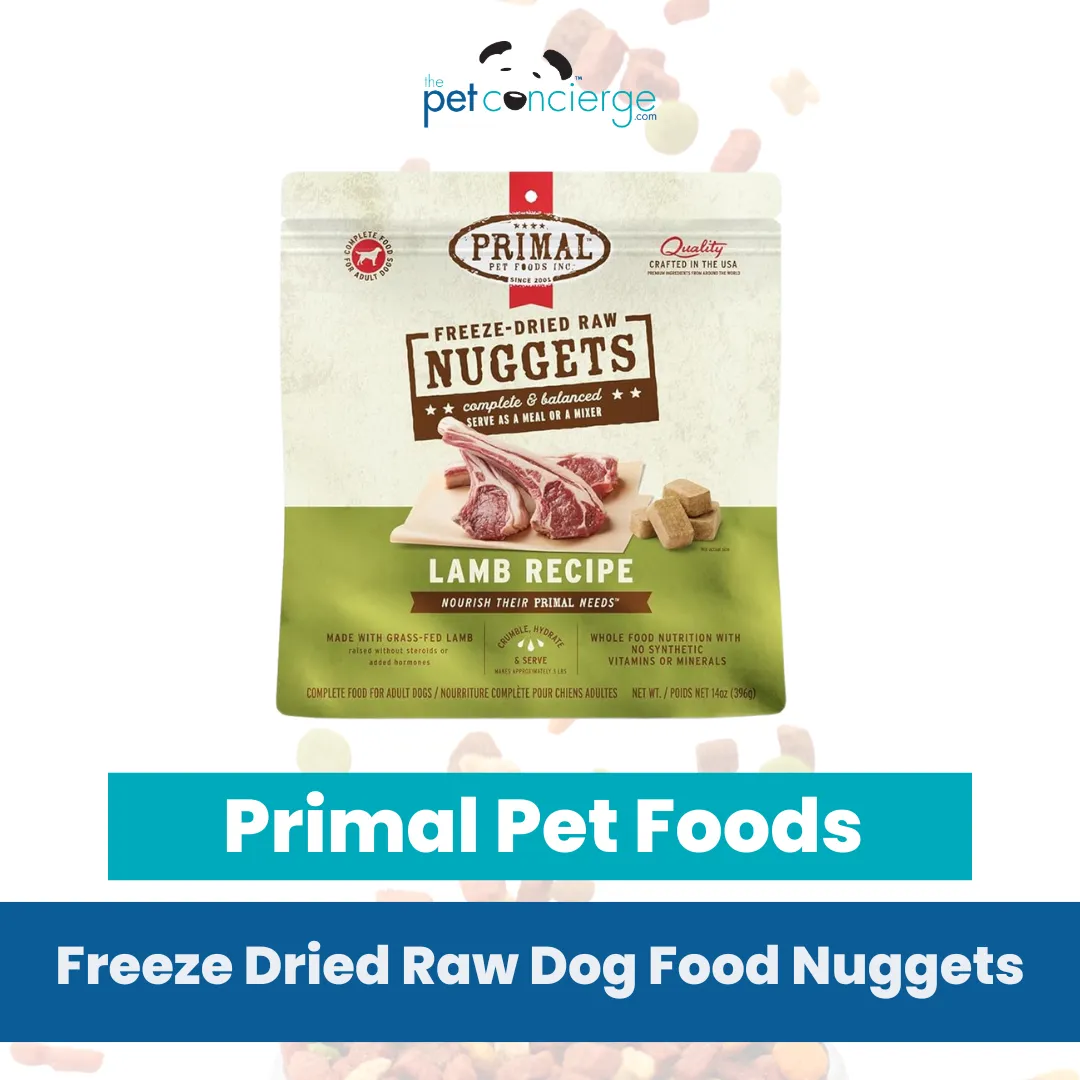 Primal Freeze Dried Raw Dog Food Nuggets